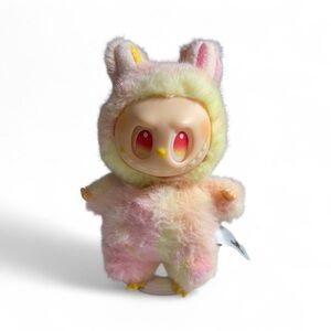 Labubu/Lafufu Pink and Yellow Monster Keychain